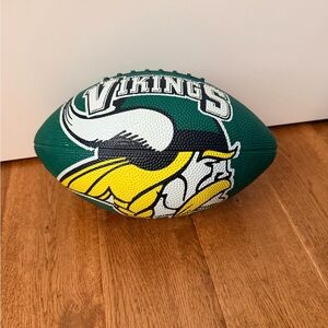 Vikings football size 9 official size ball green and yellow by Sterling